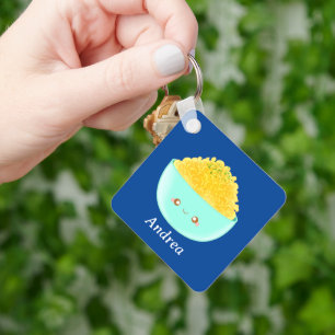 Macaroni And Cheese Key Ring