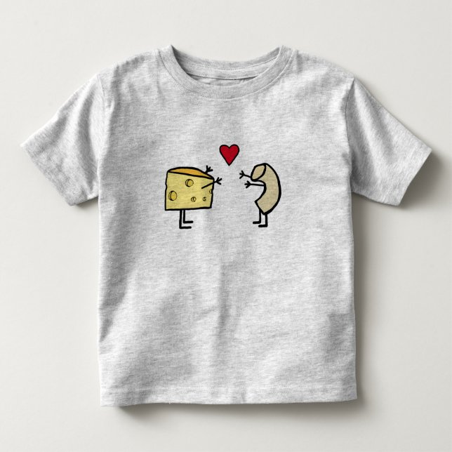 Macaroni and Cheese Love T-shirt (Front)