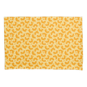 Macaroni and Cheese Pattern Pillowcase