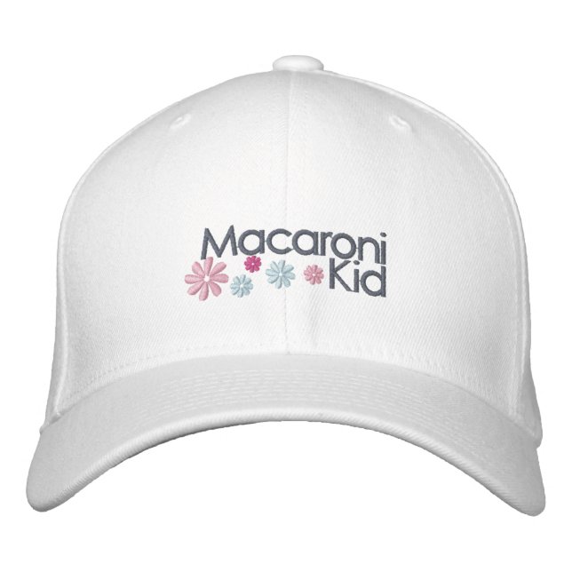 Macaroni Kid Embroidered Cap (Front)