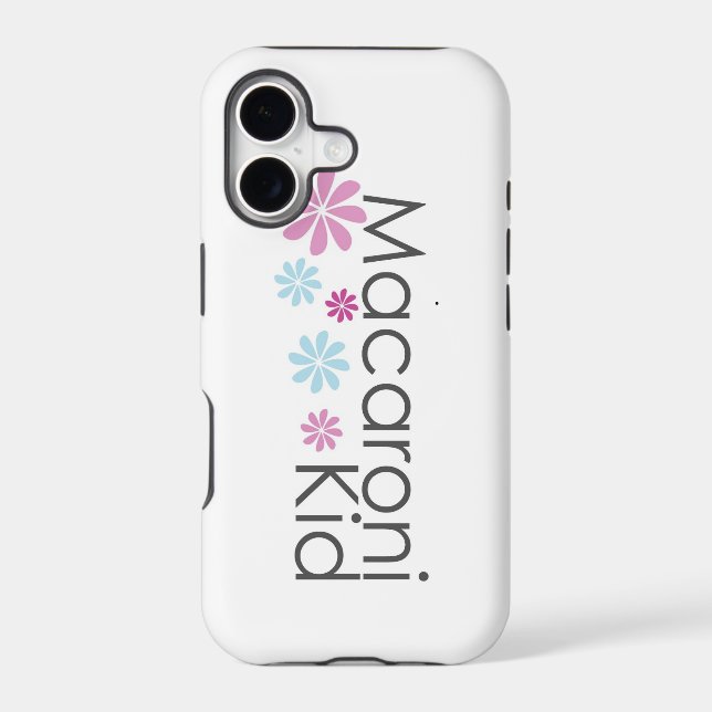 Macaroni Kid iPhone 5 Case (Back)
