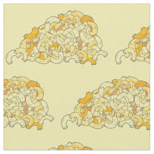 Macaroni Mac and Cheese Soul Food Southern Cuisine Fabric