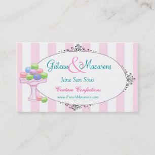 Macarons Business Card