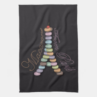 Macarons From Paris Towel