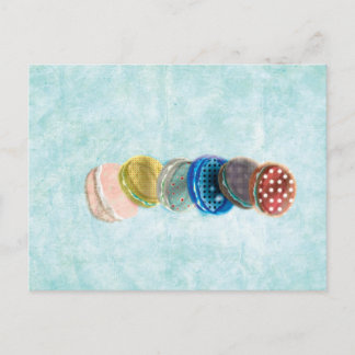 Macarons Paris Pastry Rupydetequila Postcard