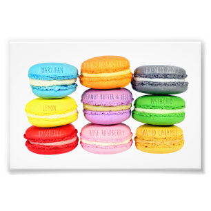 Macarons Photo Prints
