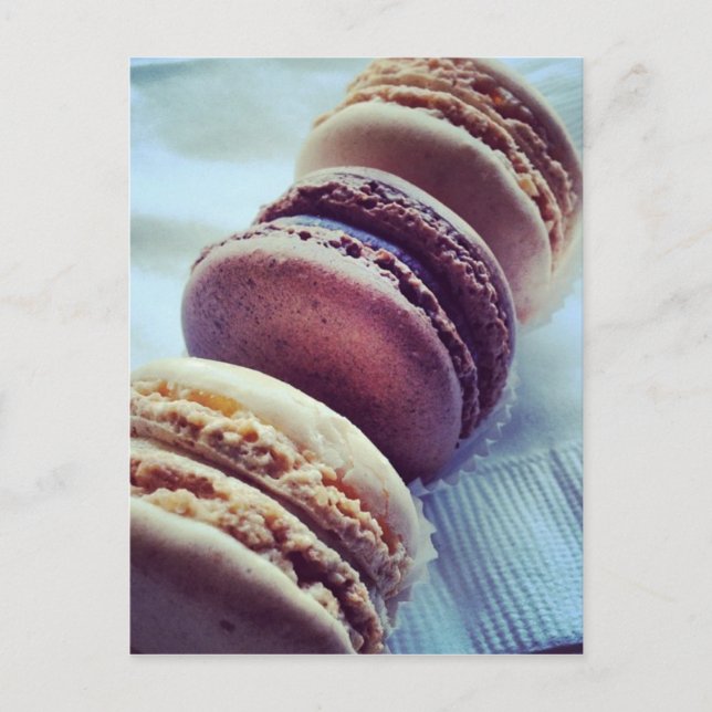 Macarons Postcard (Front)