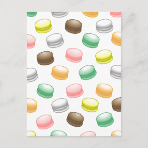 Macarons Sweet 16 Birthday Postcard