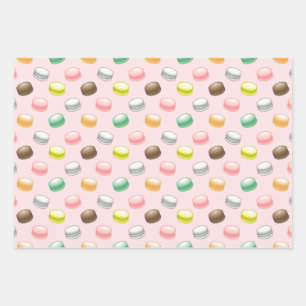 Macarons Sweet 16 birthday Wrapping Paper Sheet