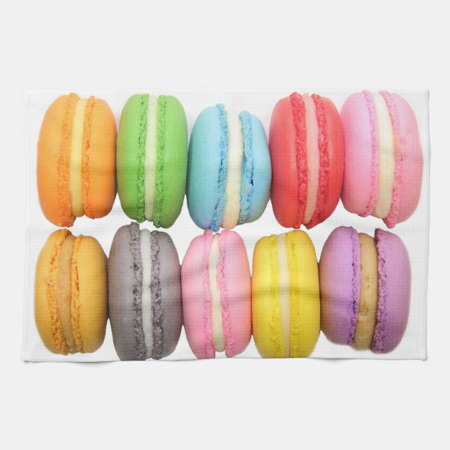 Macarons Tea Towel (Horizontal)