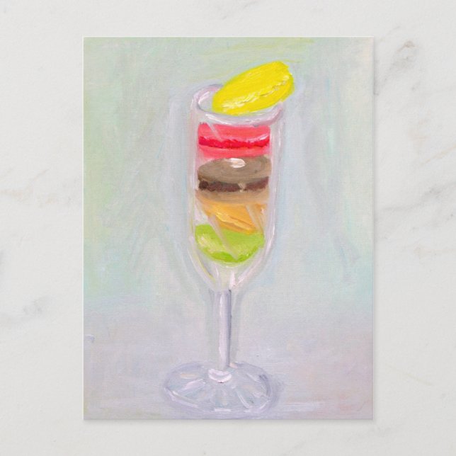 "Macaroon Celebration" Postcard (Front)