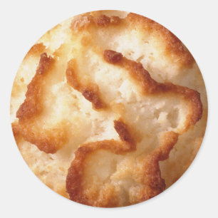 Macaroon Cookie Image Classic Round Sticker