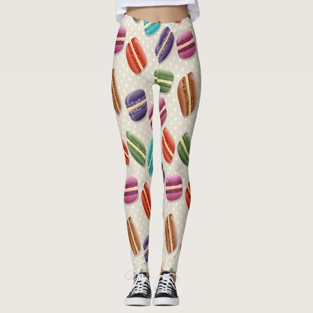Macaroon Yummy Leggings (Front)