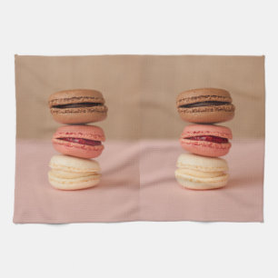 Macaroons hand towel