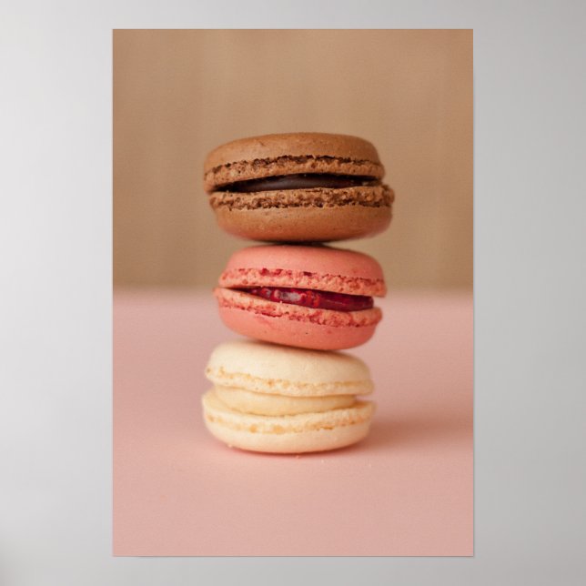 Macaroons kitchen poster (Front)