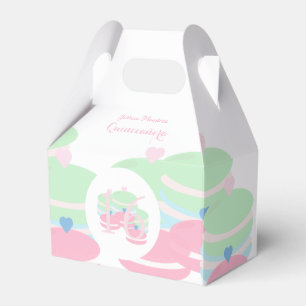 Macaroons Quince Sweet 16 Pastel  Favour Box