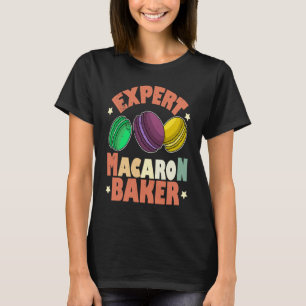 Macaroons recipes dessert Italy confectionery sayi T-Shirt