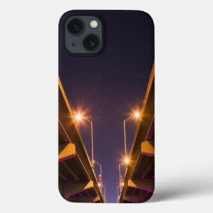 MacArthur Causeway seen from underneath at dusk iPhone 13 Case