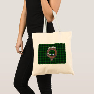 MacArthur Clan Badge Tartan Tote Bag