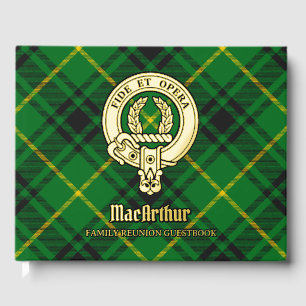 MacArthur Family Reunion Guest Book