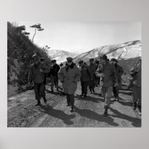 MacArthur in Korea Poster