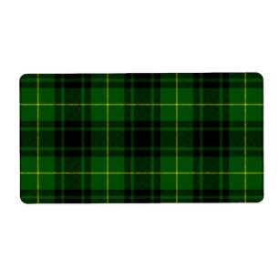 MacArthur tartan green plaid
