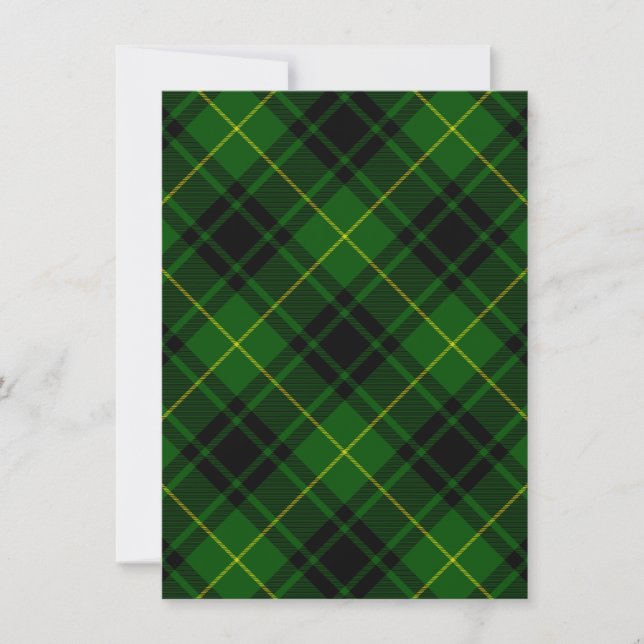 MacArthur tartan green plaid (Front)