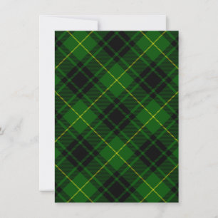 MacArthur tartan green plaid