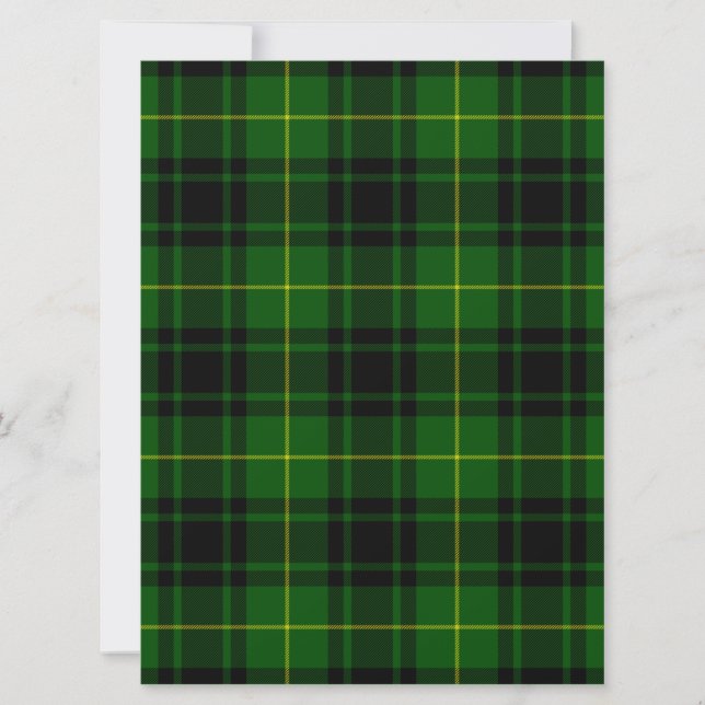 MacArthur tartan green plaid (Front)