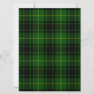 MacArthur tartan green plaid