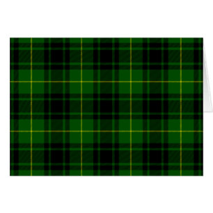 MacArthur tartan green plaid