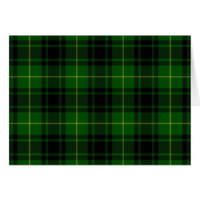 MacArthur tartan green plaid (Front Horizontal)