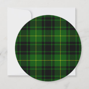 MacArthur tartan green plaid