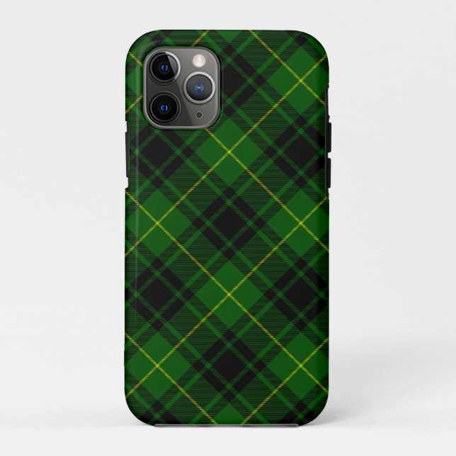 MacArthur tartan green plaid Case-Mate iPhone Case (Back)