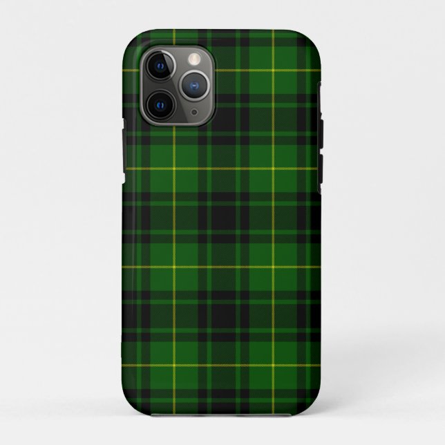 MacArthur tartan green plaid Case-Mate iPhone Case (Back)
