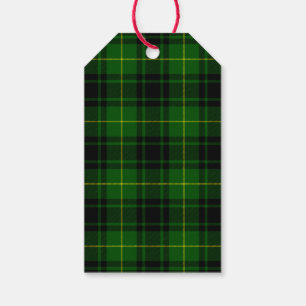 MacArthur tartan green plaid Gift Tags