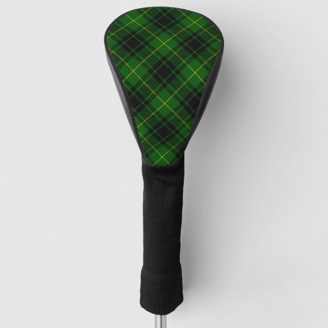 MacArthur tartan green plaid Golf Head Cover (Front)