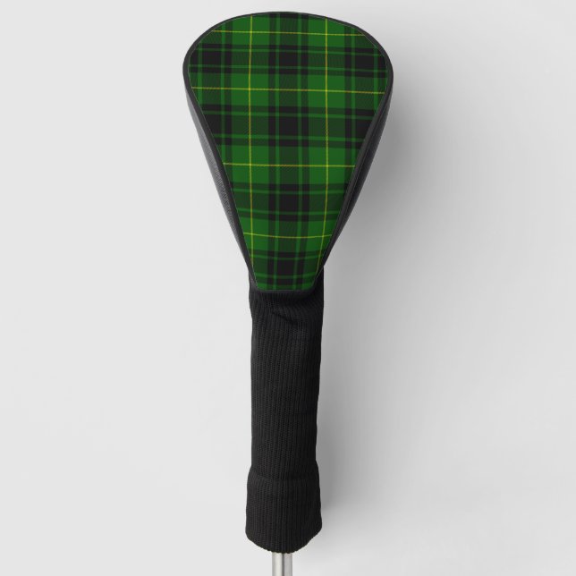 MacArthur tartan green plaid Golf Head Cover (Front)