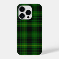 MacArthur tartan green plaid