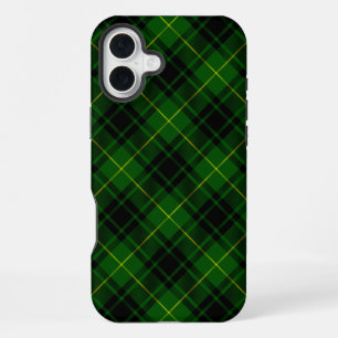 MacArthur tartan green plaid iPhone 16 Plus Case