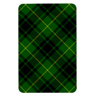 MacArthur tartan green plaid Magnet