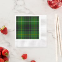 MacArthur tartan green plaid