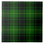 MacArthur tartan green plaid Tile<br><div class="desc">MacArthur clan tartan green plaid</div>