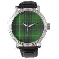 MacArthur tartan green plaid
