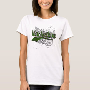MacArthur Tartan Grunge T-Shirt