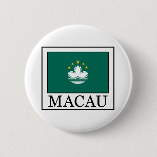 Macau 6 Cm Round Badge