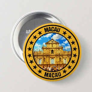 Macau 7.5 Cm Round Badge
