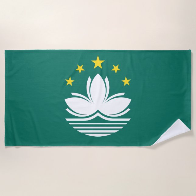 Macau Beach Towel (Front)