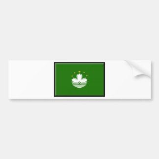 Macau (China) Flag Bumper Sticker