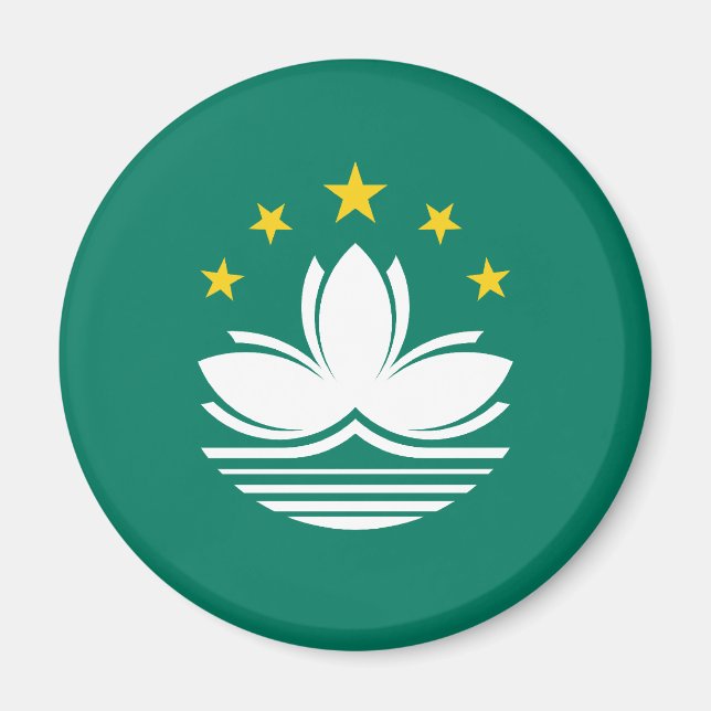 Macau, China Magnet (Front)